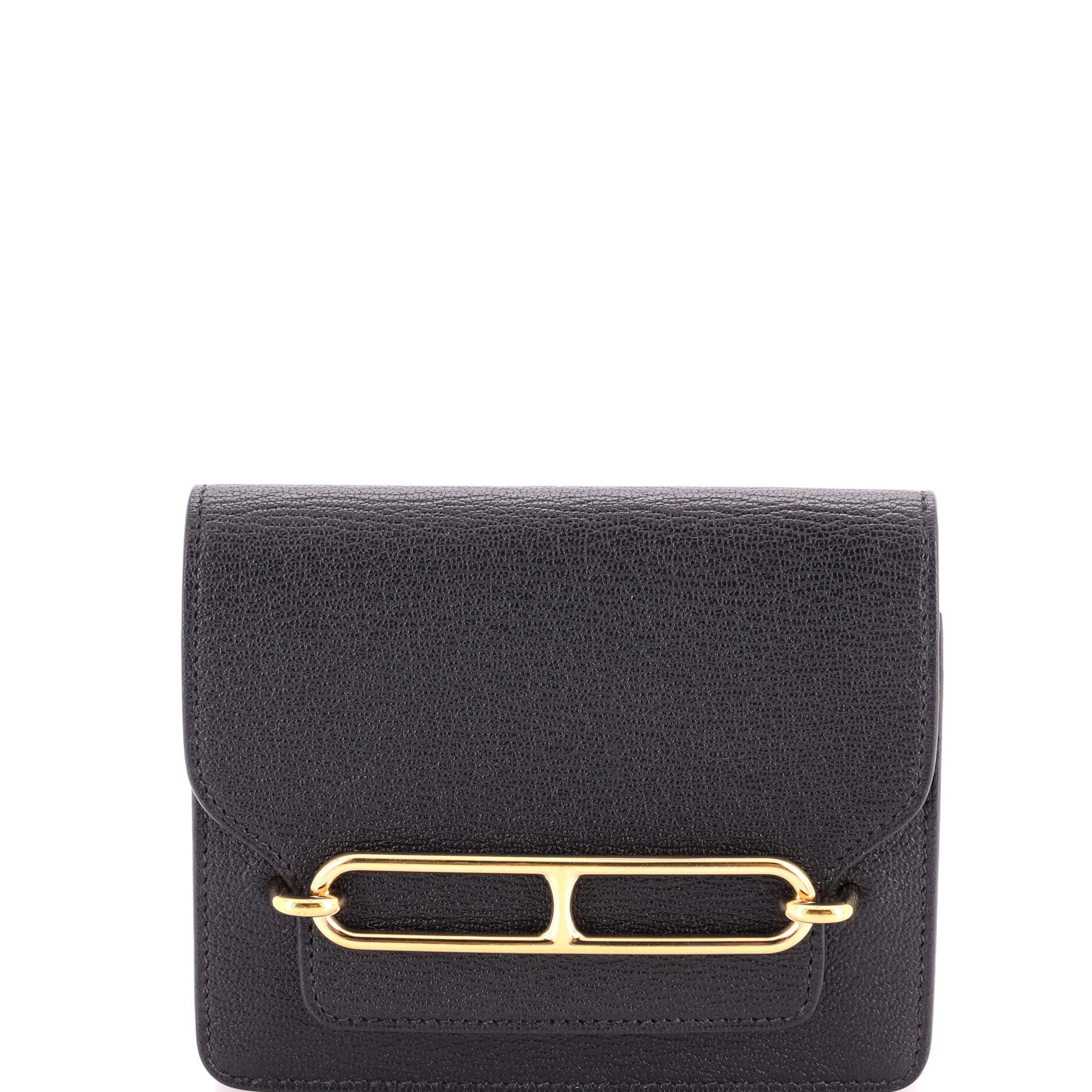 Roulis Slim Wallet Chevre Mysore, Main, color, Black