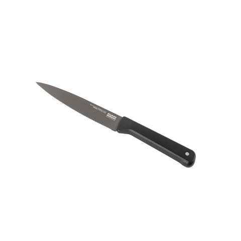 ICED Serrated Utility Knife 5.12-Inch, Ice Hardened German Stainless Blade