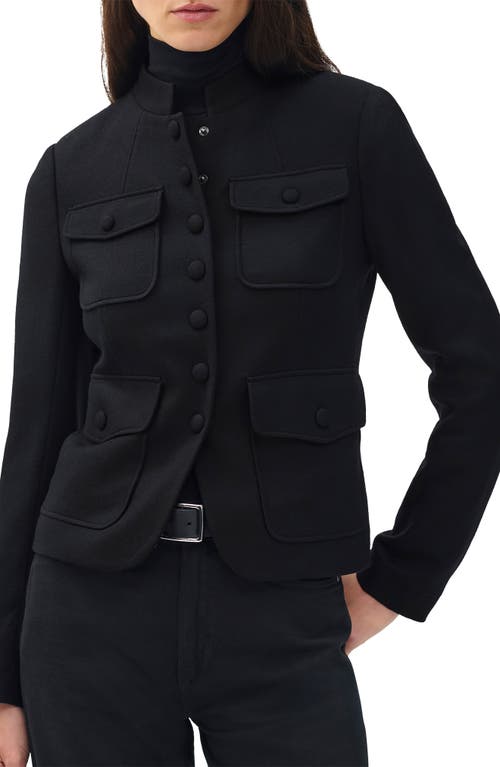 Rag & Bone Mercer Wool Jacket In Black