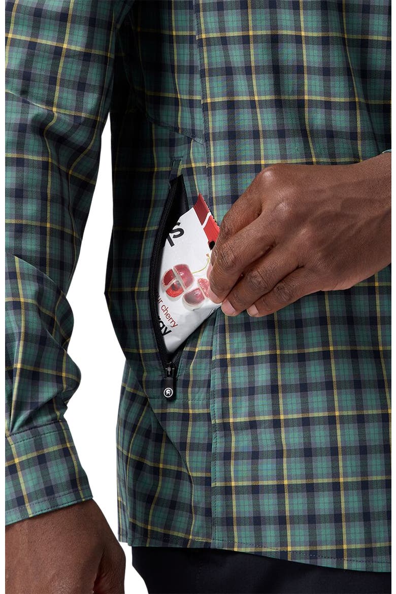 Slickrock Long-Sleeve Button-Up Jersey - Men's, Alternate, color, Turbulence Plaid