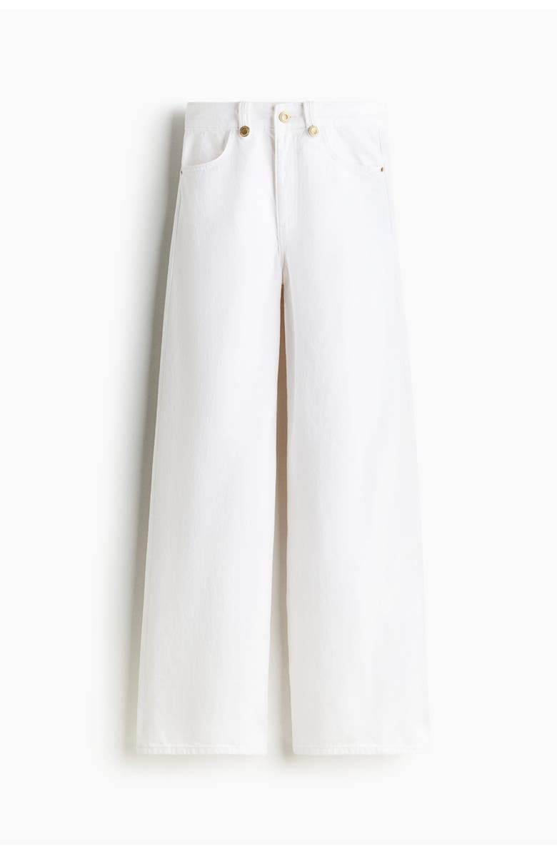 H&M Wide High Jeans, Main, color, 