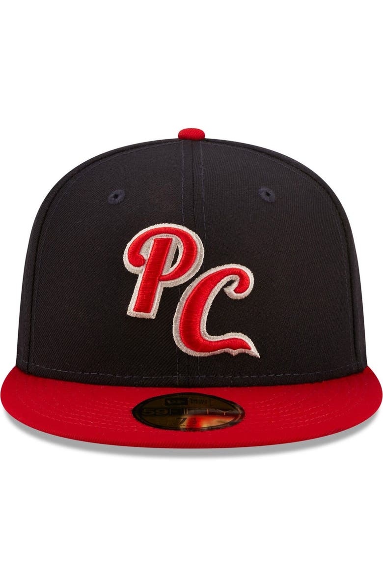 New Era Men's New Era Navy Peoria Chiefs Authentic Collection 59FIFTY Fitted Hat, Alternate, color, Navy
