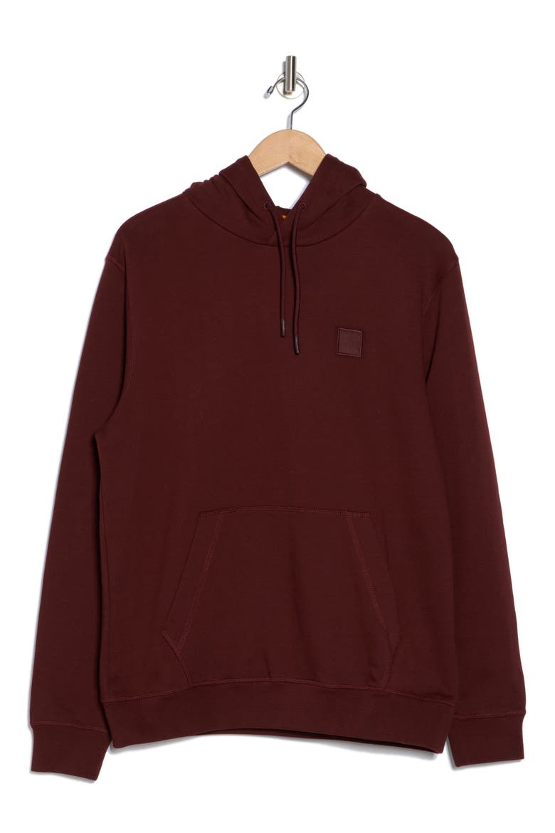 Wetalk Cotton Pullover Hoodie, Alternate, color, DARK RED