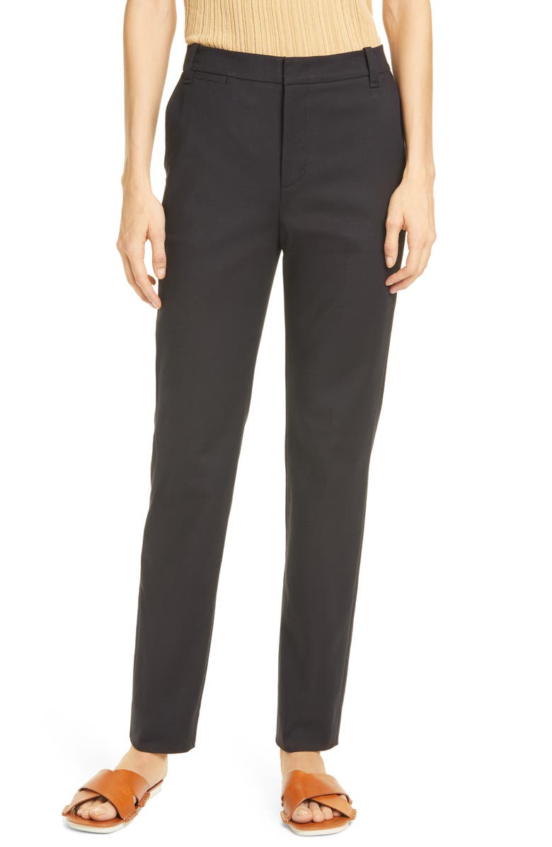 Vince Slim Mid-Rise Trousers, Main, color, 