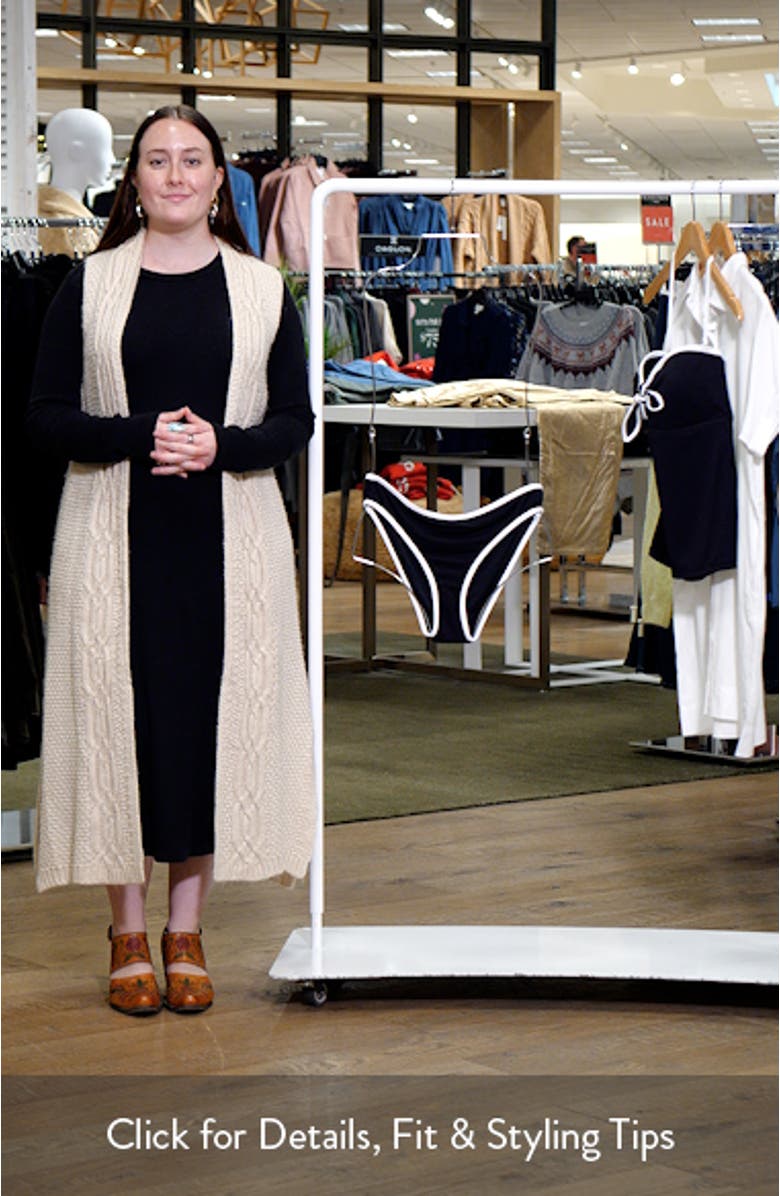 Island Cays Cabana Piqué Hipster UPF 50+ Bikini Bottoms, sales video thumbnail