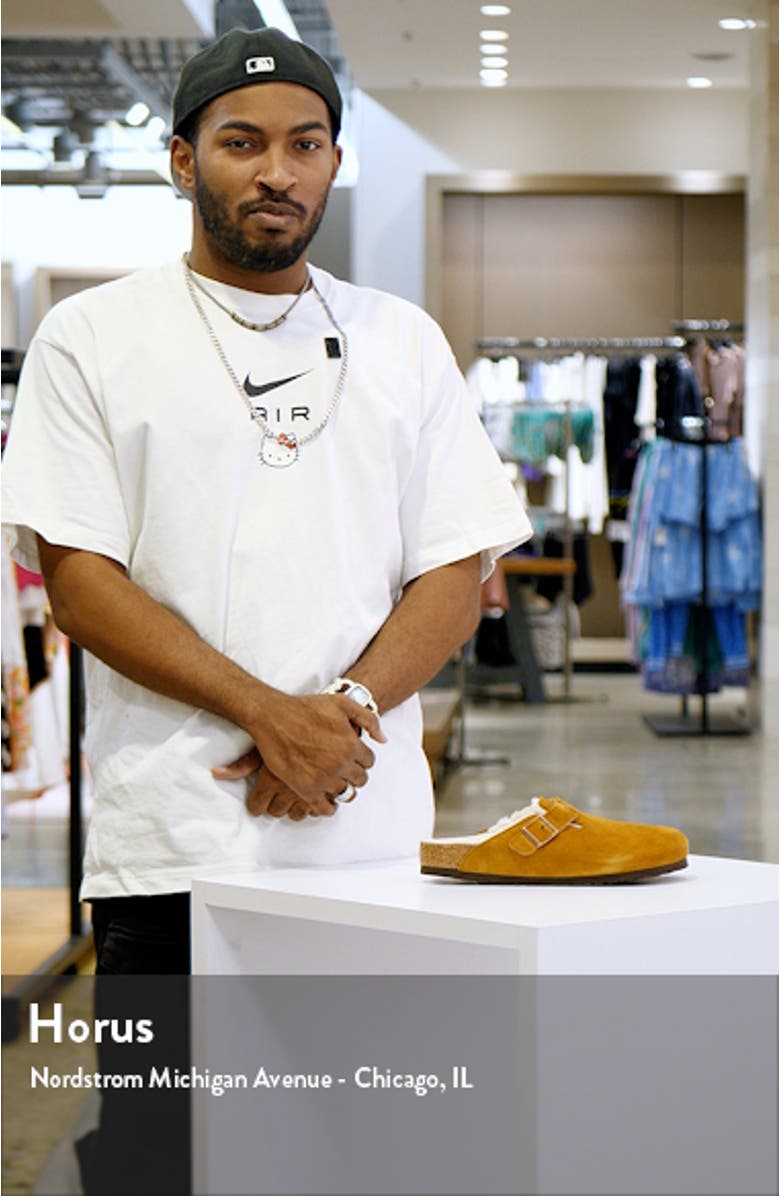 Boston Genuine Shearling Lined Clog, sales video thumbnail