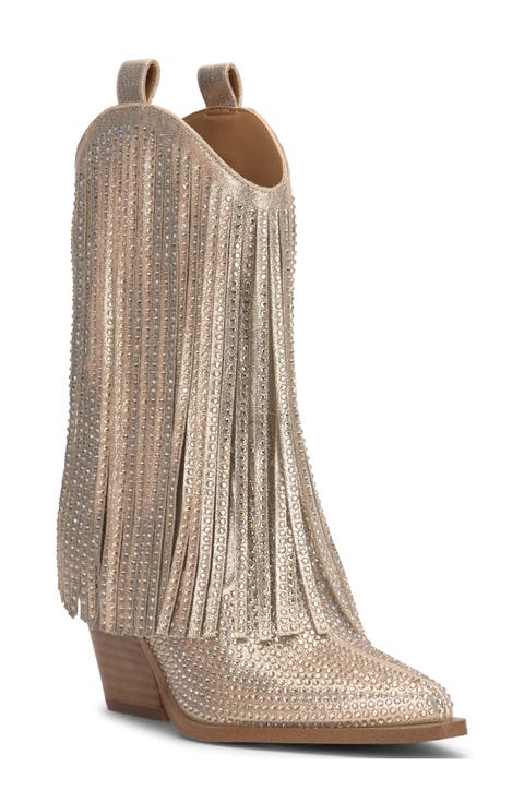Paredisa Fringe Western Boot