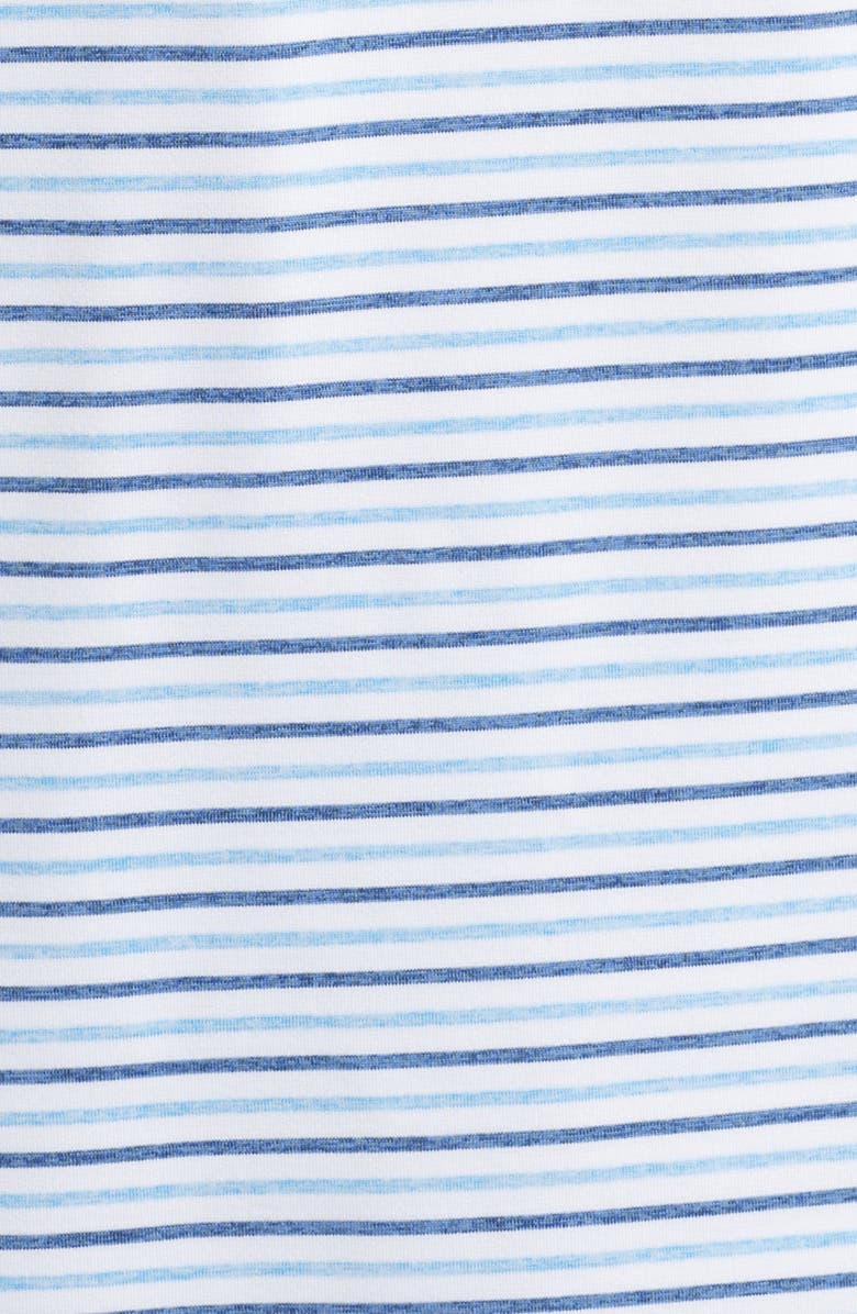vineyard vines Bradley Stripe Sankaty Polo, Alternate, color, White/ Moon/ Oc Brz