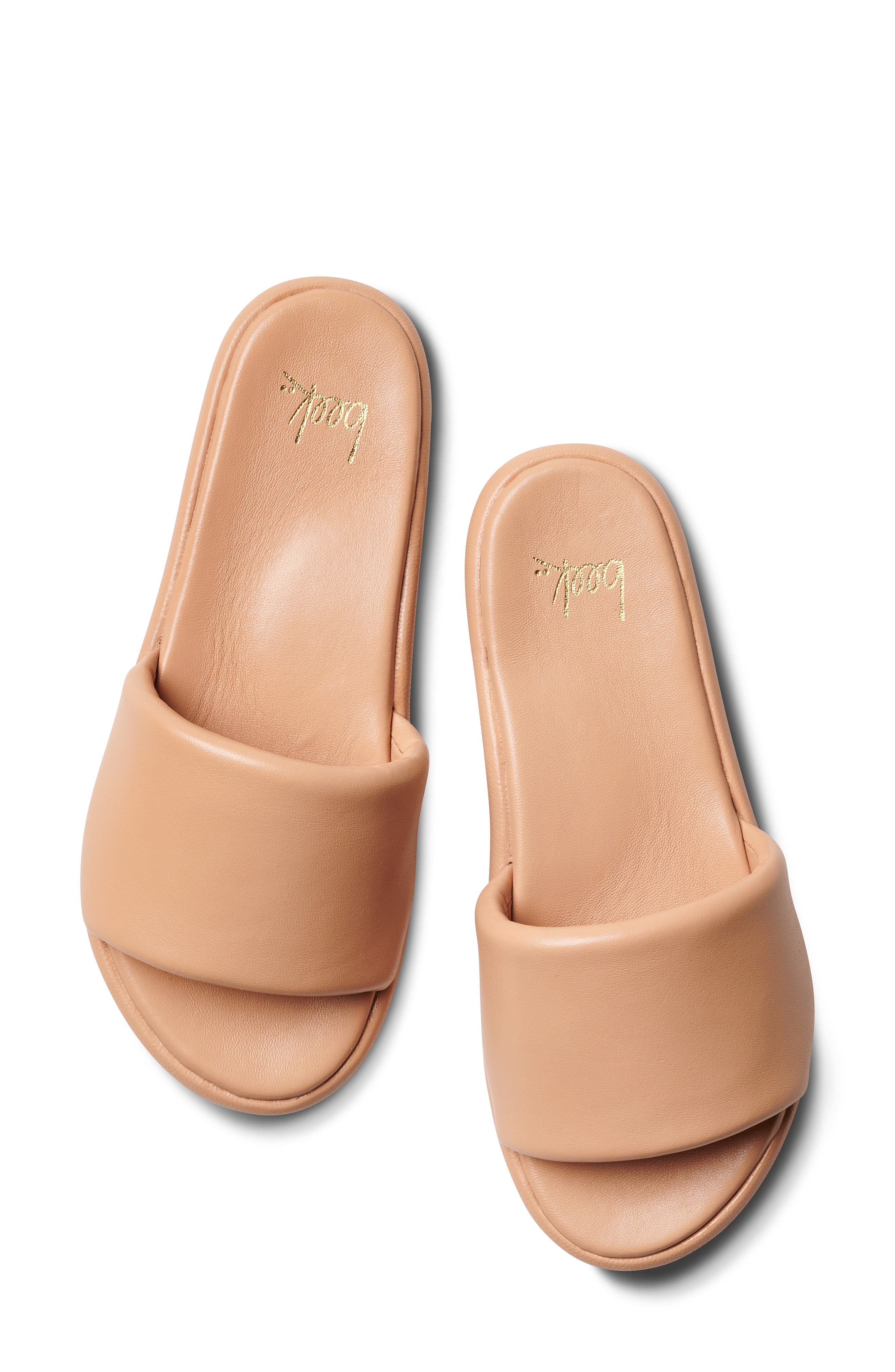 Beek Puffbird Slide Sandal, Alternate, color, Beach