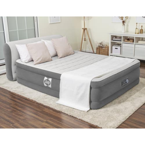 Sealy Tritech Airbed Queen 31" Headboard Builtin Ac Pump