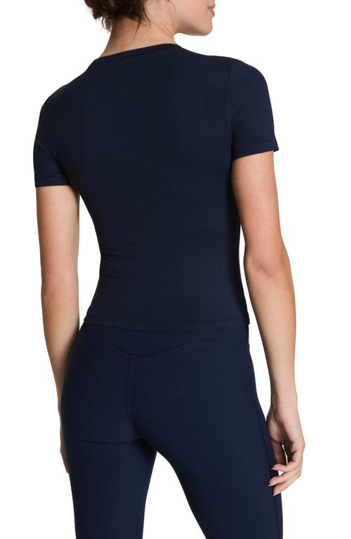 Spanx ® Bare Naked T-shirt In Blue