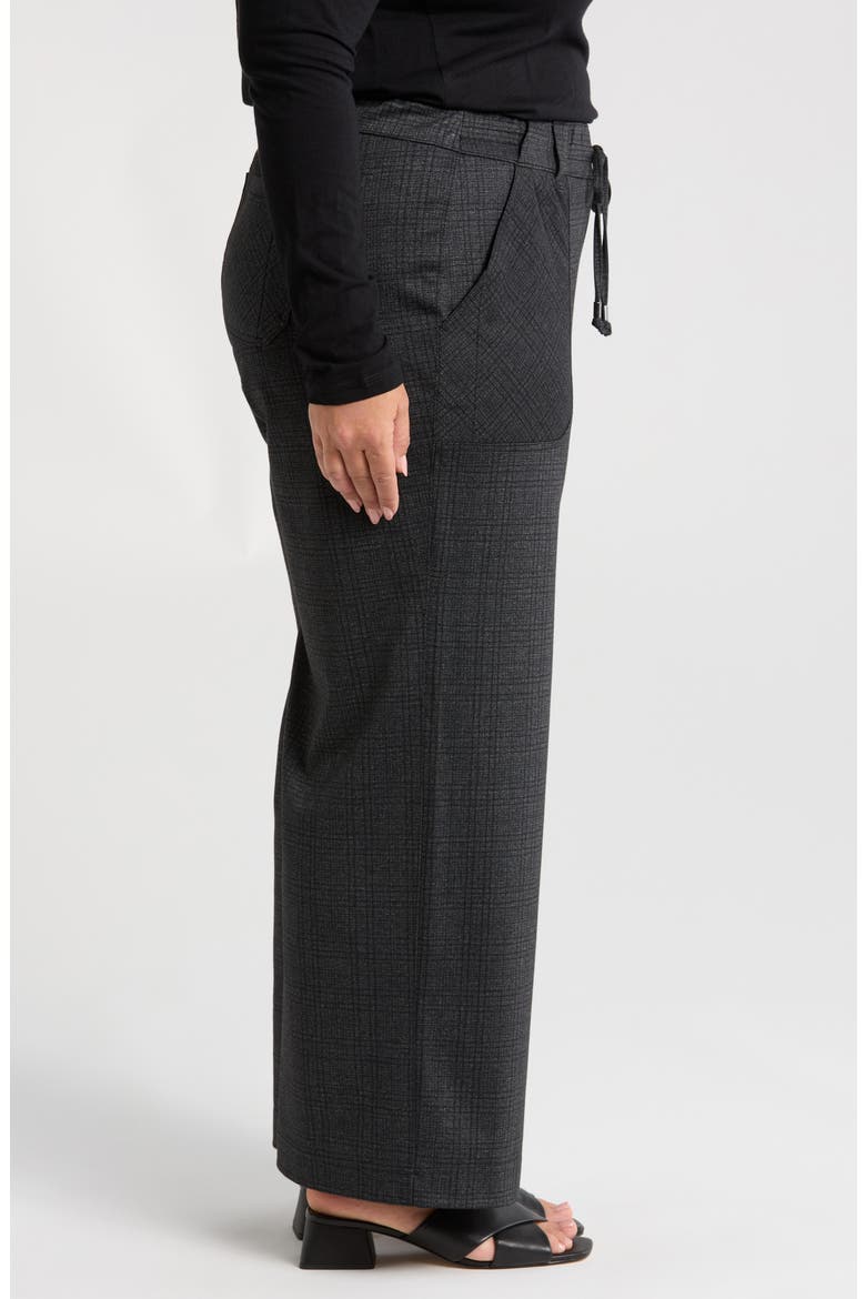 Leisure Drawstring Knit Pants, Alternate, color, NAVY CHARCOAL