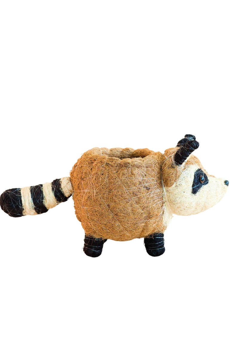 LIKHA Woodland Animal Coco Coir Planters, Alternate, color, Brown