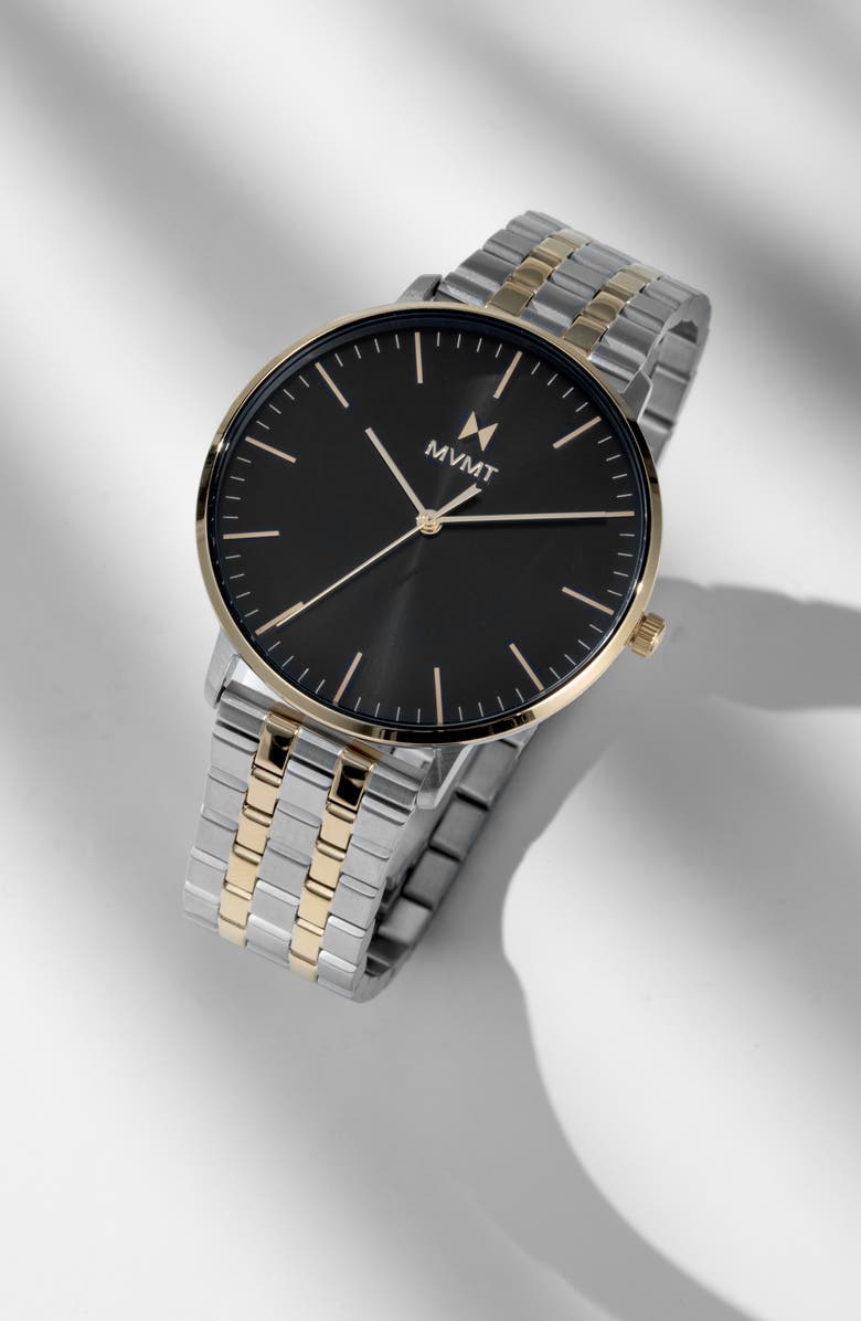 MVMT Legacy Slim Bracelet Watch, 42mm, Alternate, color, Two Tone