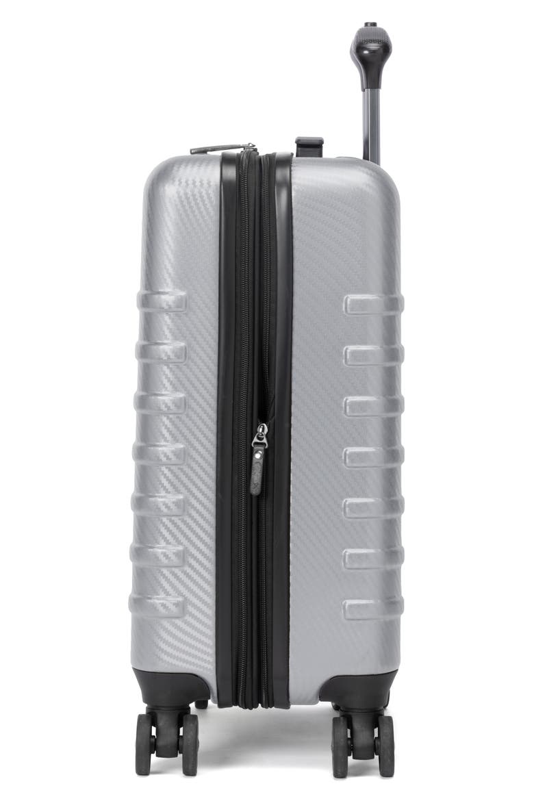 Rollmaster Lite 2 20-Inch Expandable Carry-On Luggage, Alternate, color, GREY CARBON FIBER