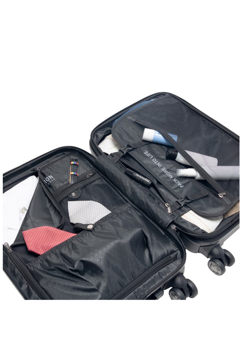 Renegade Lightweight Hardside Expandable Spinner Luggage, Alternate, color, ROSE GOLD