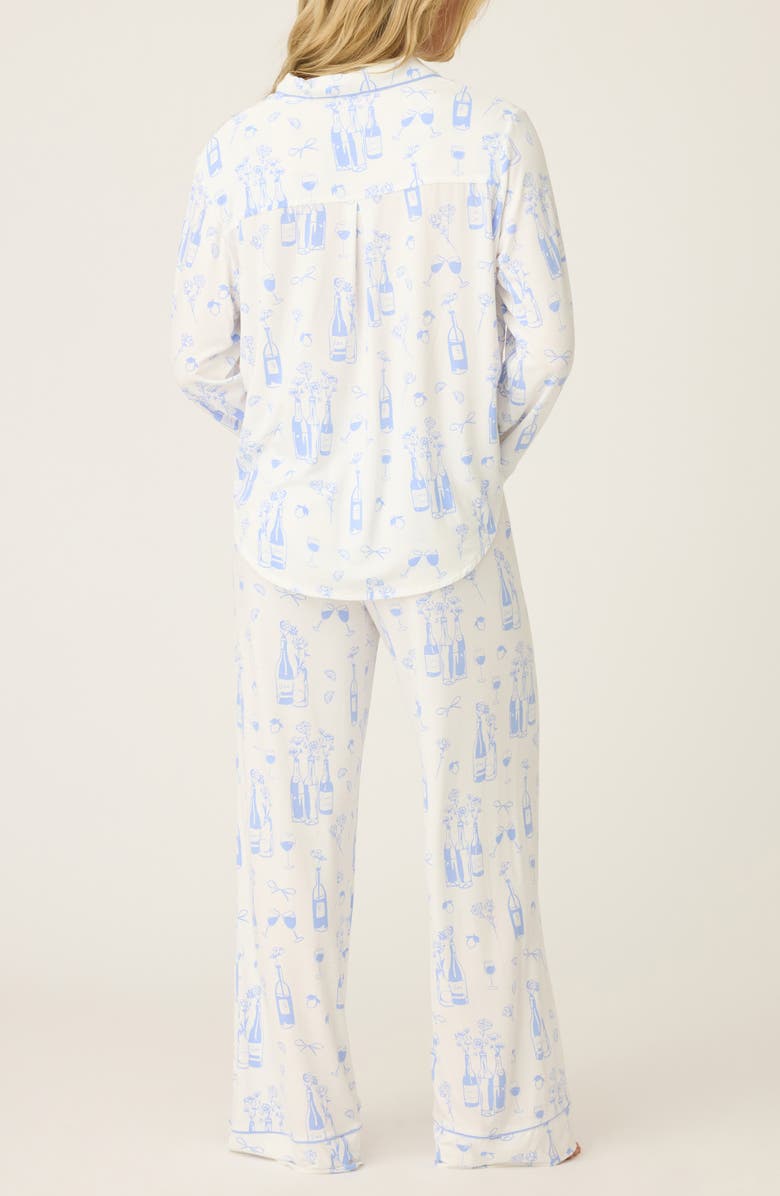 PJ Salvage Parisian Dreams Jersey Pajamas, Alternate, color,