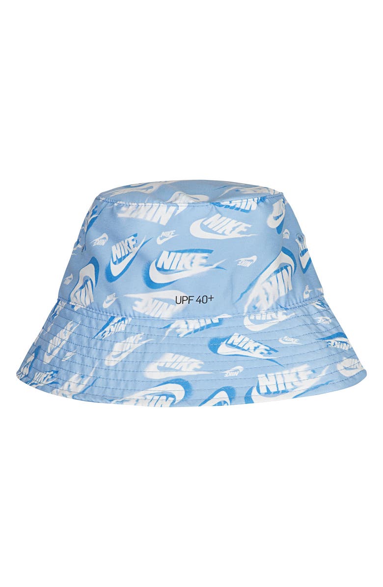 Nike Kids' Swoosh Embroidered Bucket Hat, Alternate, color, 