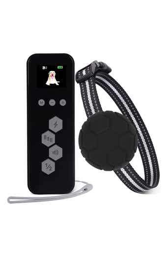 PET LIFE Howless LED 1-to-2 Dog 1,200 Foot Range 7-Level Vibration and Sound Training Dog Collar
