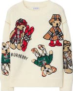 Burberry Thomas Bear and Friends Wool Blend Sweater