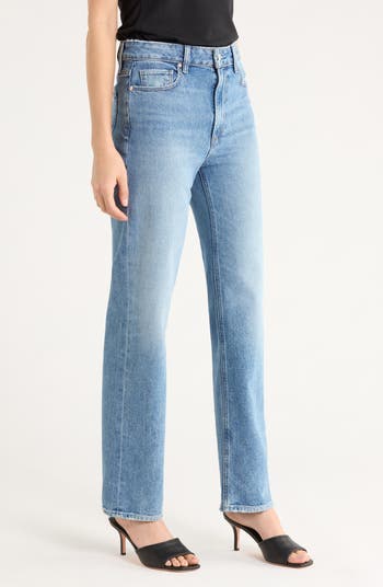 Stevie High Waist Ankle Straight Leg Jeans