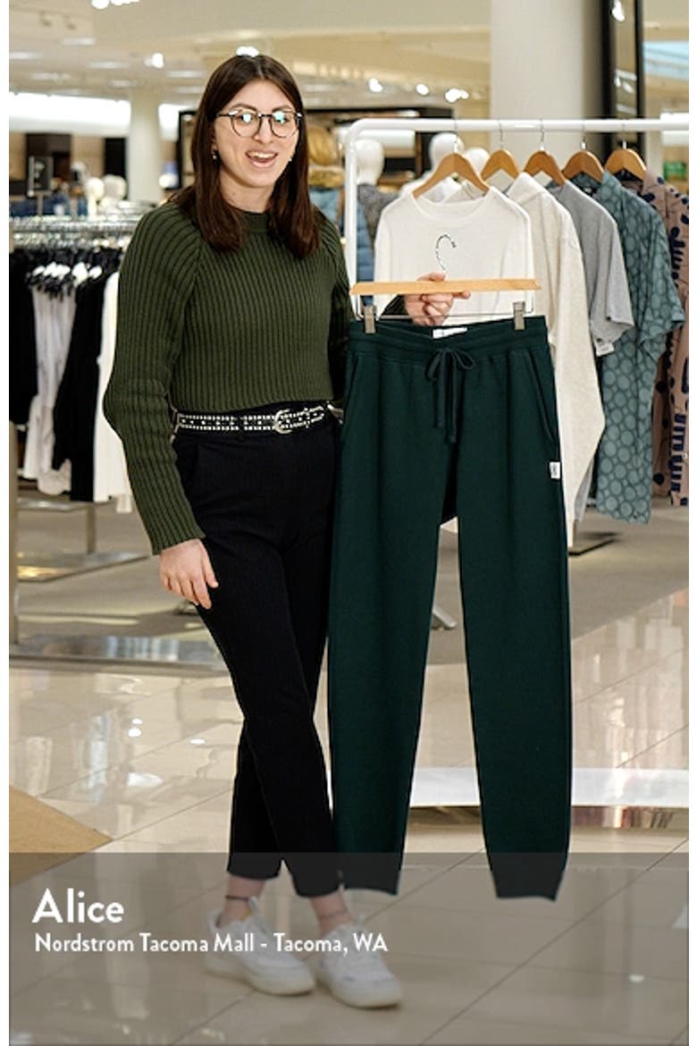 Slim Midweight Terry Sweatpants video
