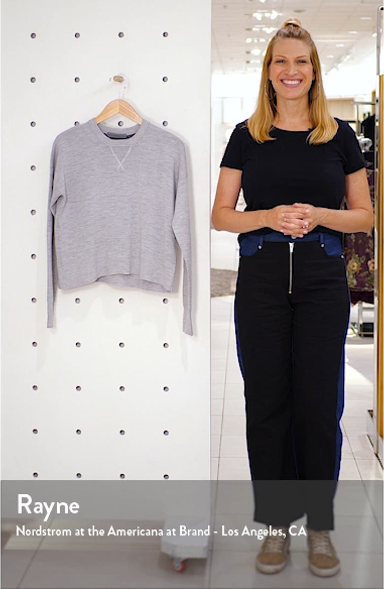 Carrigan Reversible Wool Blend Sweater, sales video thumbnail