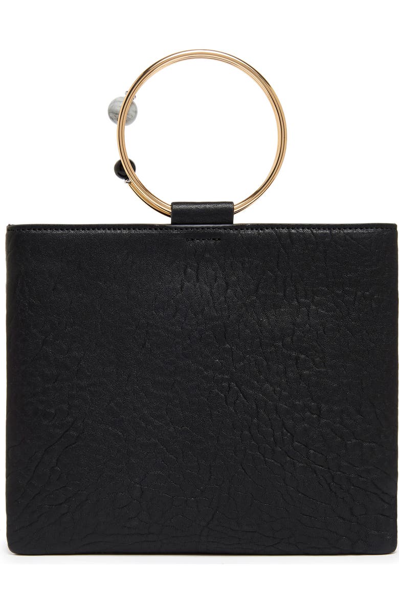 Thacker Le Pouch Beaded Ring Leather Crossbody Bag, Alternate, color,