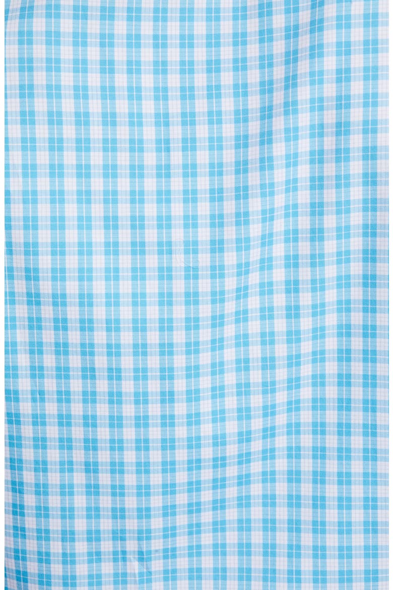Tides Regular Fit Tattersall Check Button-Down Shirt, Alternate, color, BLEU FRANCAIS