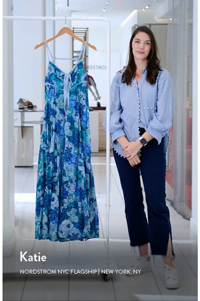 Dream Weaver Cotton Maxi Sundress video