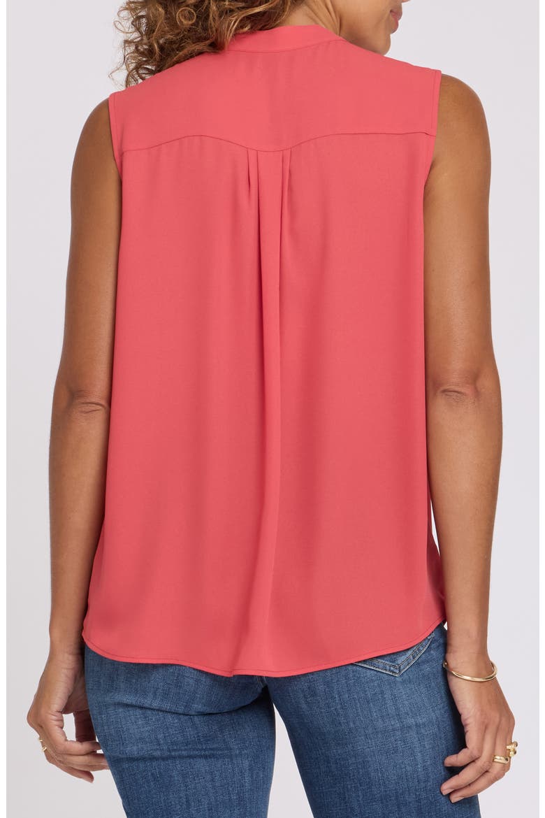 Tie Neck Top, Alternate, color, CHRYSANTHEMUM