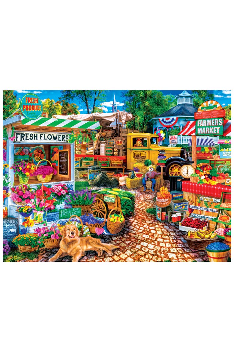 Sale on the Square 750 Piece Puzzle, Alternate, color, Multicolor