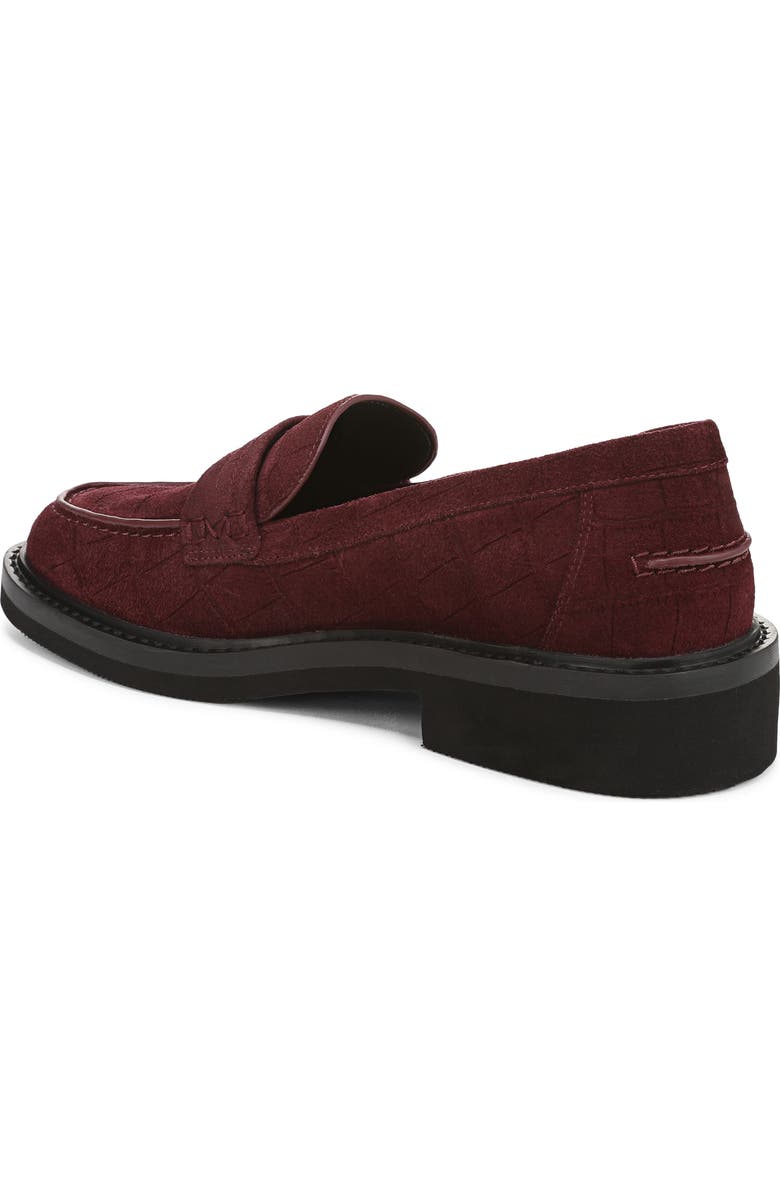 Vionic Caitlin Penny Loafer, Alternate, color, Cherry Jubilee