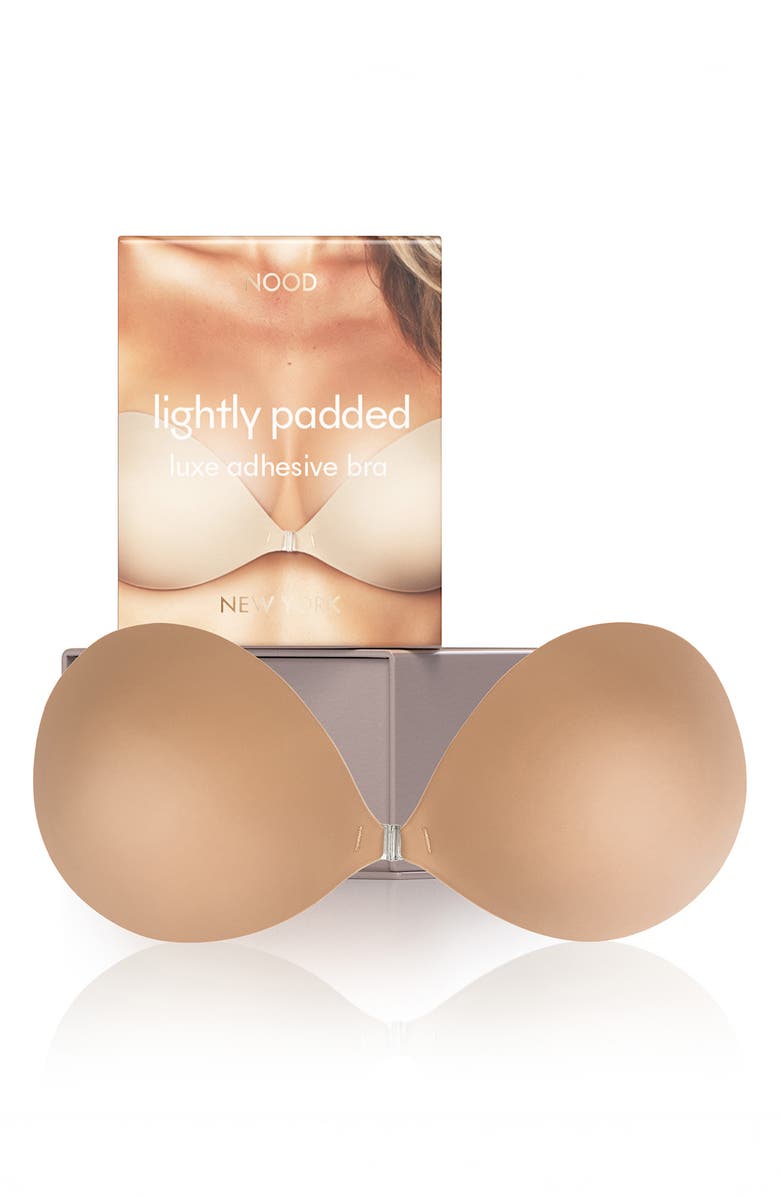 NOOD Lightly Padded Luxe Adhesive Bra, Alternate, color, No. 5 Soft Tan