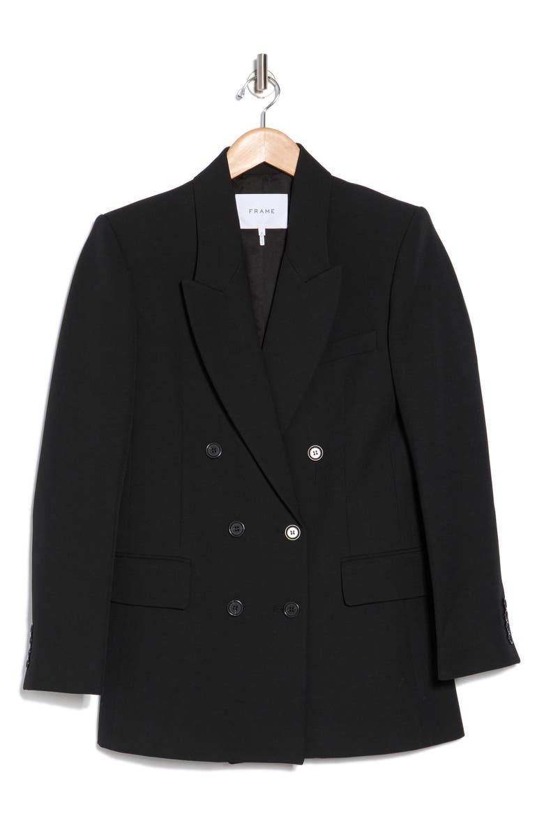 FRAME Slim Double Breasted Blazer, Alternate, color, 