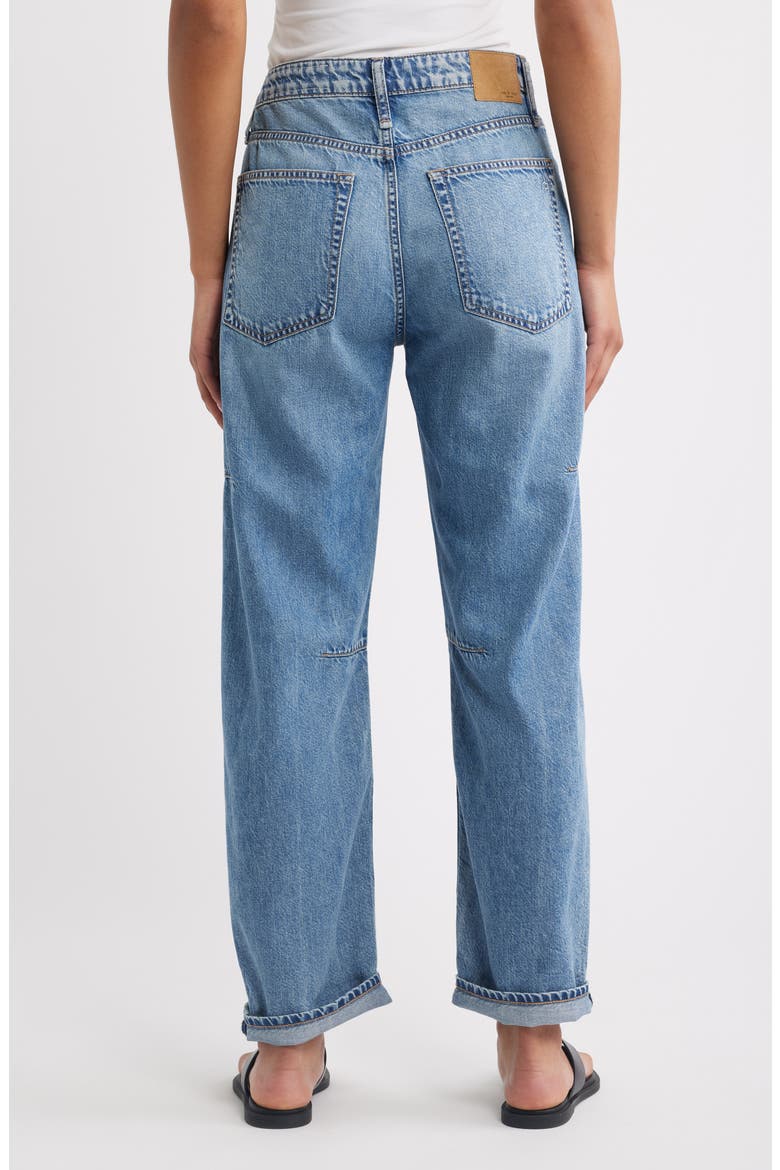 Featherweight Stevie Mid Rise Tapered Jeans, Alternate, color, ORIAN