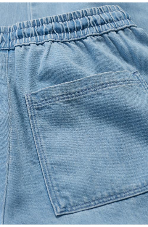 Shop Seasalt Cornwall Sholl Drawstring Denim Pants In Light Wash