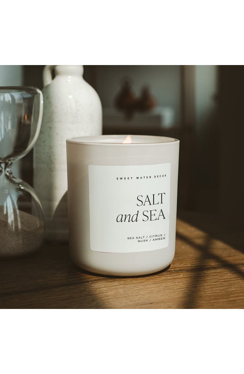 SWEET WATER DECOR 15oz Matte Jar Candle - Sweet Scents, Alternate, color, Mango & Coconut