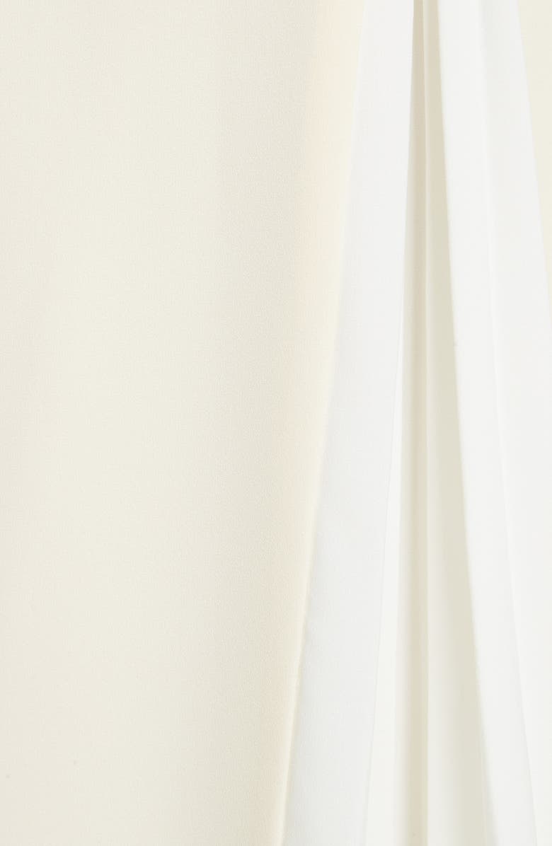 Self-Portrait Embroidered Belted Midi Dress, Alternate, color,