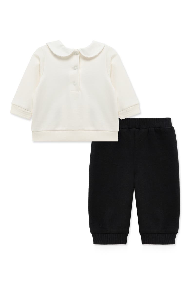 Peter Pan Sweatshirt & Joggers Set, Alternate, color, WHITE/ BLACK