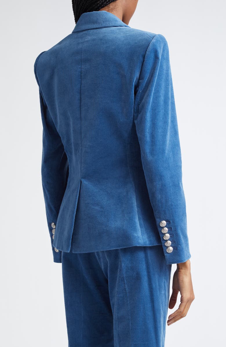 Veronica Beard Lawrence Stretch Corduroy Dickey Jacket, Alternate, color,