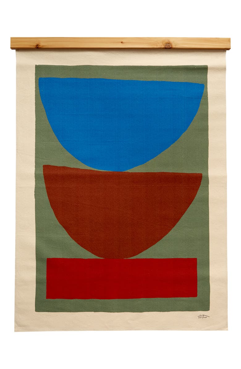 UPTON Paloma Canvas Wall Hanging, Main, color,