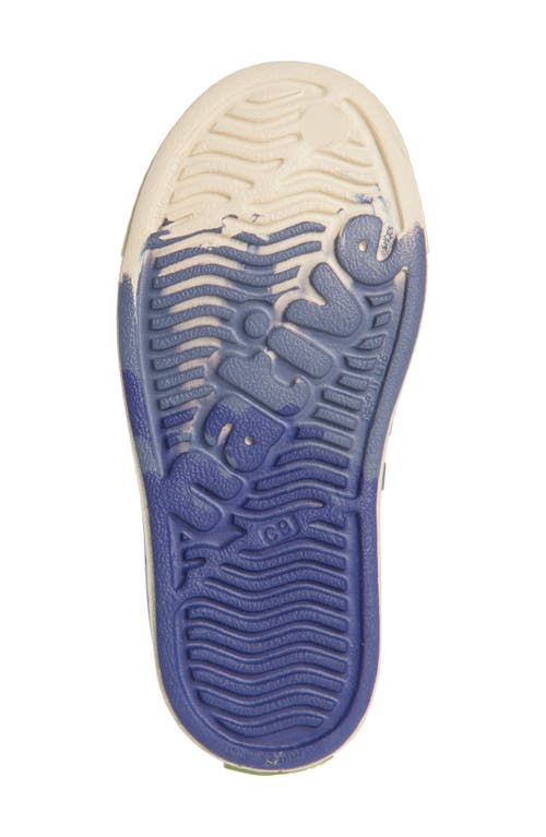 Native Shoes Kids' Jefferson Slip-on Sneaker In Ink Blue Marble
