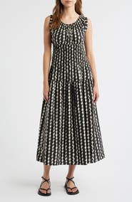 Rails Anastasia Shirred Sleeveless Maxi Dress