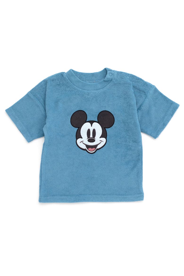 Mickey Mouse T-Shirt Shorts and Bucket Hat Set, Alternate, color, Royal Blue Mickey