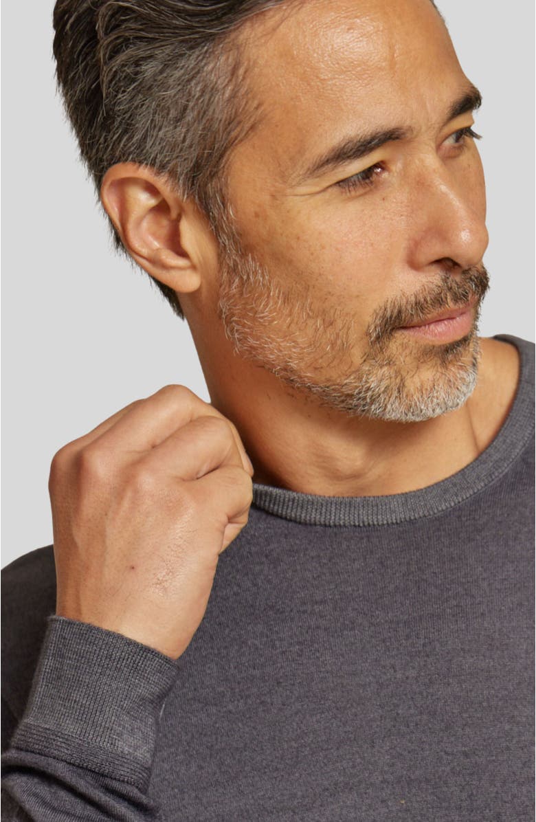 Rye 51 The Banks Long  Sleeve Sweater, Alternate, color, Steel