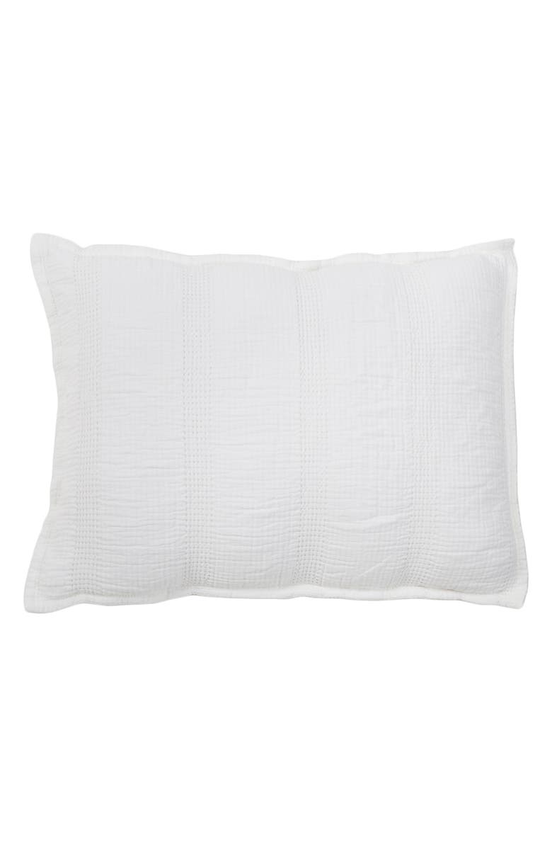 Pom Pom at Home Nantucket Sham, Main, color, White