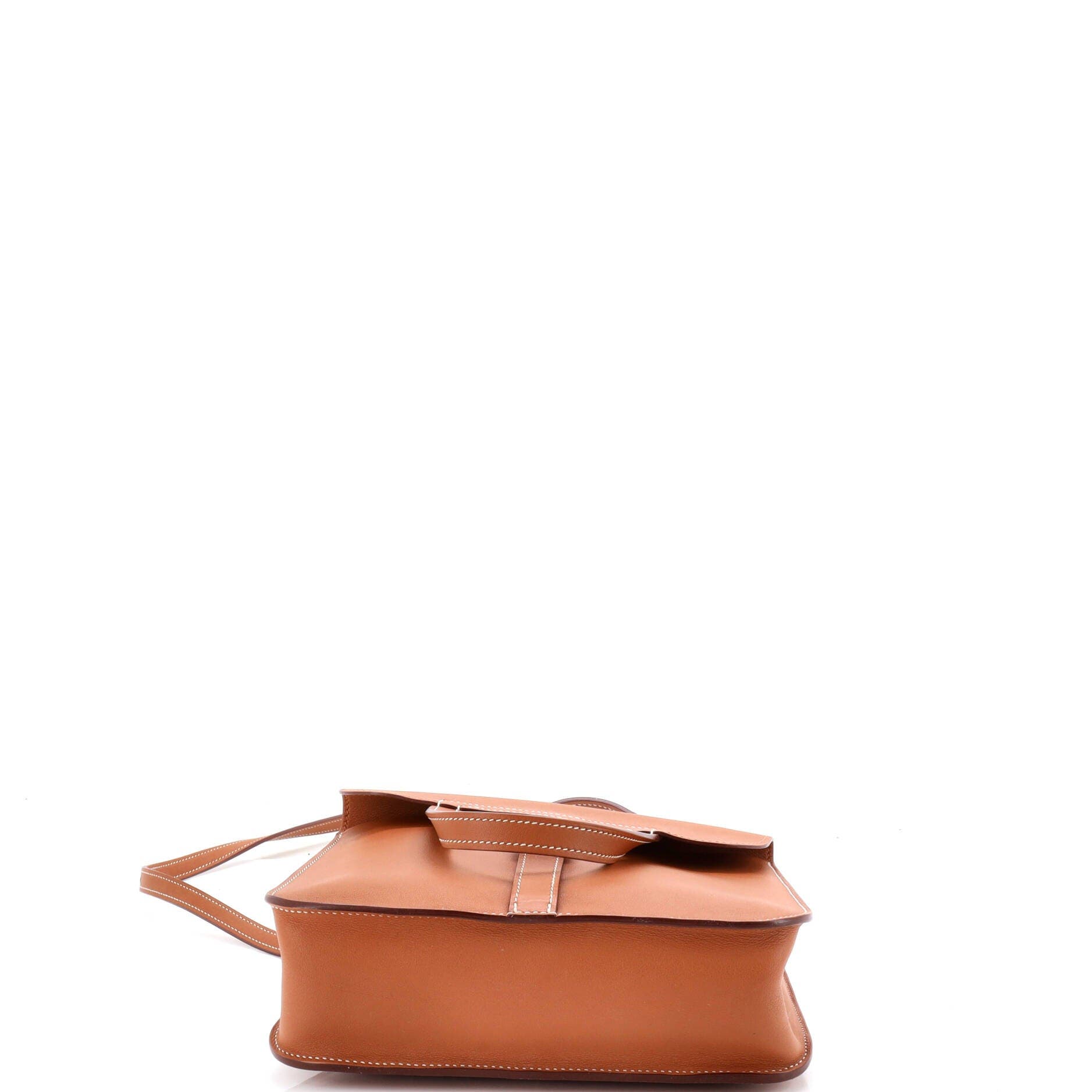 Pre-Owned Hermes Halzan Bag Swift 22, Alternate, color, Gold