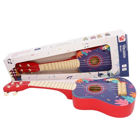 Wooden Ukulele for Toddlers