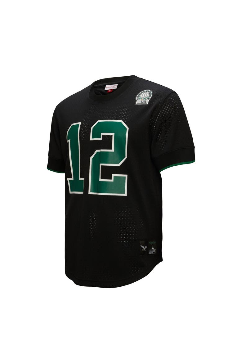 Men's Mitchell & Ness Randall Cunningham Black Philadelphia Eagles Retired Player Name & Number Mesh Top, Alternate, color, Black